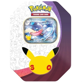 30th Celebration - Collection Tin - Greninja EX - Pokemon kort